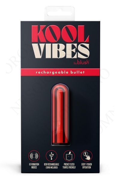 Перезаряджаєма міні-куля Blush Kool Vibes Cherry червона BL332030 фото