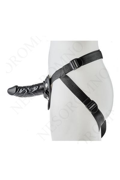 Жіночий страпон на трусиках Dream Toys Blaze чорний DT21654 фото