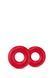 Набір ерекційних кілець STAY HARD Donut RINGS OVERSIZED RED T331332 фото 1