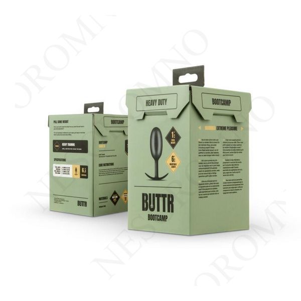 Анальна пробка BUTTR Heavy Duty Weighted Butt Plug BT05242 фото