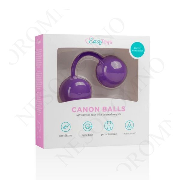 Вагінальні кульки зі зміщеним центром ваги 20 х 3.7 Love Balls With Counterweight ET63057 фото