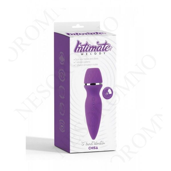 Вакуумний стимулятор клітора з вібрацією Chisa Intimate Melody, фіолетовий 5621111 /CN-550656211 фото