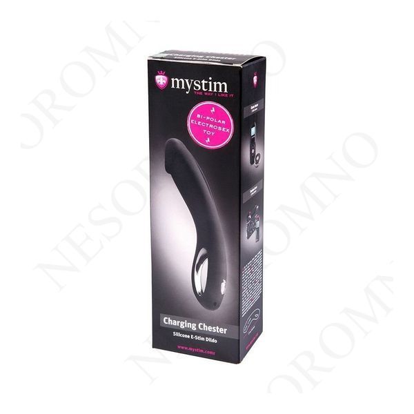Вібратор-електростимулятор Mystim, чорний, 27 х 4.5 см M24661 фото
