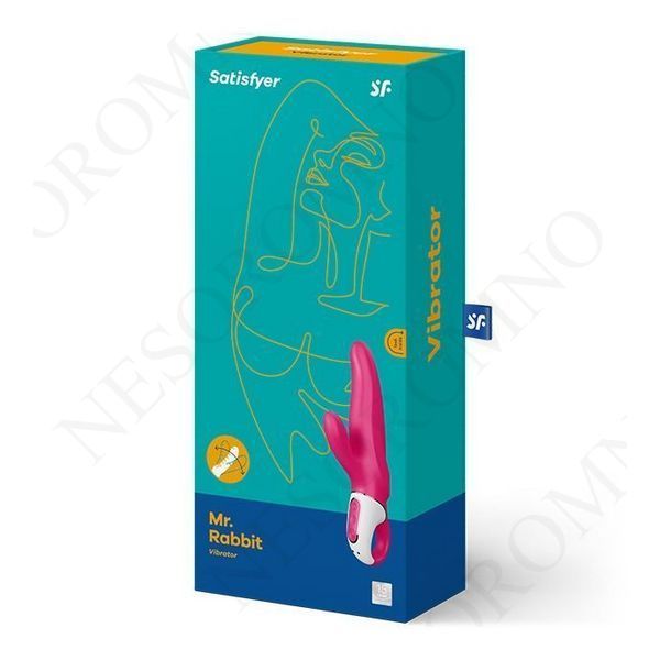 Вібратор-кролик Satisfyer Vibes Mr. Rabbit, рожевий T360060 фото