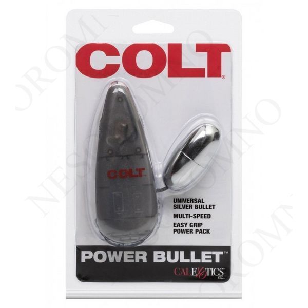 Віброкуля з пультом COLT Multi-Speed Power Bullet, срібляста CE13237 фото