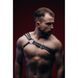 Портупея чоловіча One Size P5, натуральна шкіра, чорна  P5 - Black фото 1