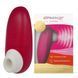 Вакуумний кліторальний стимулятор WOMANIZER Mini Red Wine W44101 фото 1