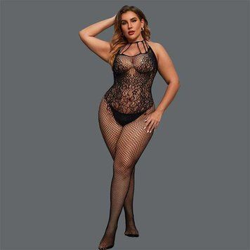 Сексуальний бодистокінг із відкритим доступом і відкритою спиною L-XXL &mdash; Еротична білизна X00001091 фото