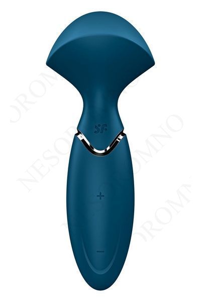 Універсальний компактний масажер Satisfyer Mini Wand-er синій ST4044231 фото