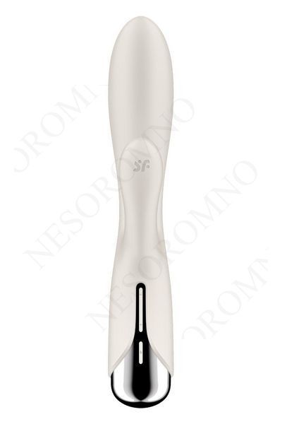 Вібратор-кролик Satisfyer Spinning Rabbit 1 для точки G та клітора, молочний ST4048741 фото