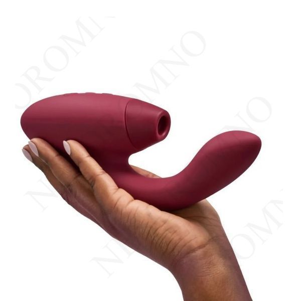 Інноваційний безконтактний вібратор-стимулятор Womanizer Duo 2 Bordeaux W44126 фото