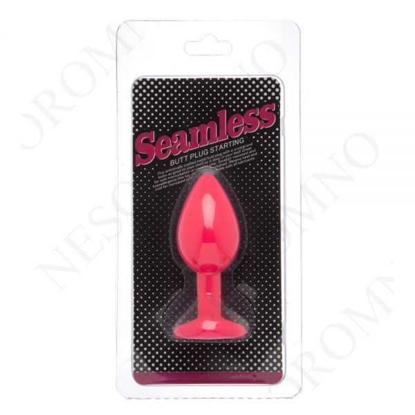 Анальна Pink Silicone Heart Light Pink, M 820164 фото