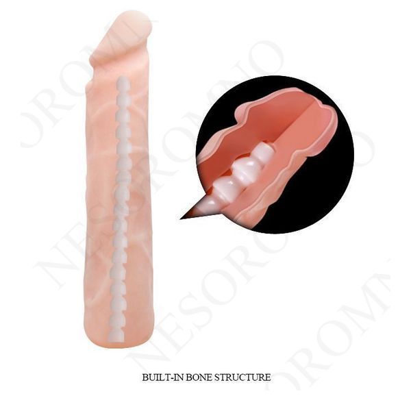 Фалоімітатор реалістичний з хребтом Baile Love Companion, 24 см 66030369 фото