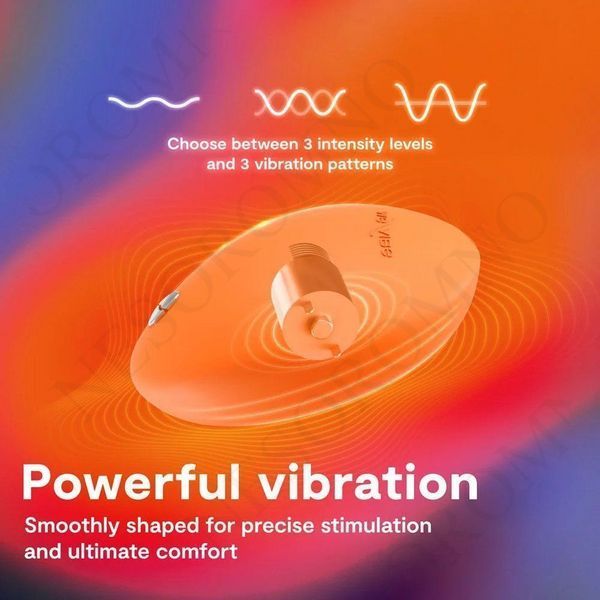 Кліторальний вібратор We-Vibe Temp Tangerine з функцією нагрівання та охолодження, помаранчевий SNHS1SGA фото