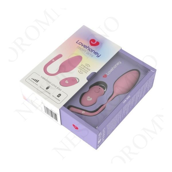 Віброяйце з пультом дистанційного керування Lovehoney Mon Ami, рожеве HR85910 фото