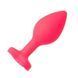 Анальна Pink Silicone Heart Light Pink, M 820164 фото 3