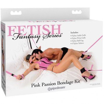 Набір для фіксації PIPEDREAM Fetish Fantasy Series рожевий PD22003 фото