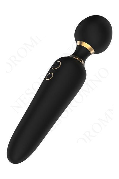 Вибратор микрофон универсальный двухсторонний Dream Toys Elite Noah с 2-мя моторами, черный DT22232 фото