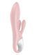 Надувний вібратор-кролик Satisfyer Air Pump Bunny 3 рожевий ST4038582 фото 1