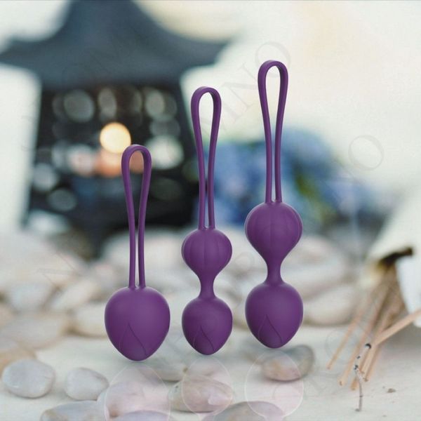 Набір вагінальних кульок Every Night Toys Wendy, 3 шт, лавандовий 20585 /YAI 021 фото