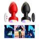 Анальна пробка що світиться з вібрацією БЕЗ Д/К Light Anal Plug 4,4*9,8 см зелений &mdash; Анальні іграшки X00001280-3 фото 5