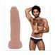Фалоімітатор з мошонкою та закритою головкою реалістичний Fleshjack Boys-Diego Sans Dildo, тілесний FL22340 фото 1