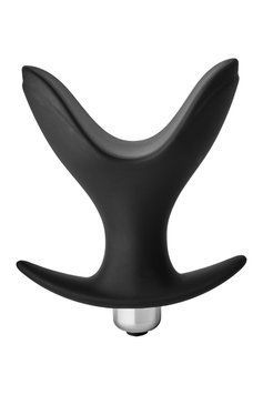 Анальна пробка з вібрацією FANTASSTIC VIBRATING ANAL ANCHOR PLUG BLACK DT22004 фото