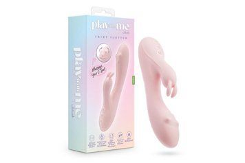 Вібратор-кролик Blush Play with Me для точки G та клітора, рожевий BL70490 фото