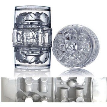 Мастурбатор двосторонній Fleshlight Quickshot Vantage, зі стимулюючим малюнком усередині  FL19914 фото