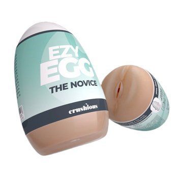 Мастурбатор-яйце, вагіна CRUSHIOUS EZY EGG THE Novice, реалістичний EX53190 фото