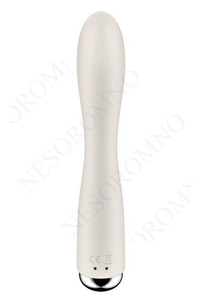 Вібратор для точки G Satisfyer Spinning Vibe 1 з ротацією, молочний ST4048710 фото