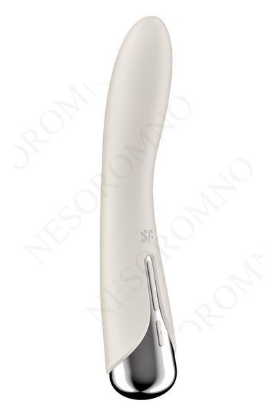 Вібратор для точки G Satisfyer Spinning Vibe 1 з ротацією, молочний ST4048710 фото