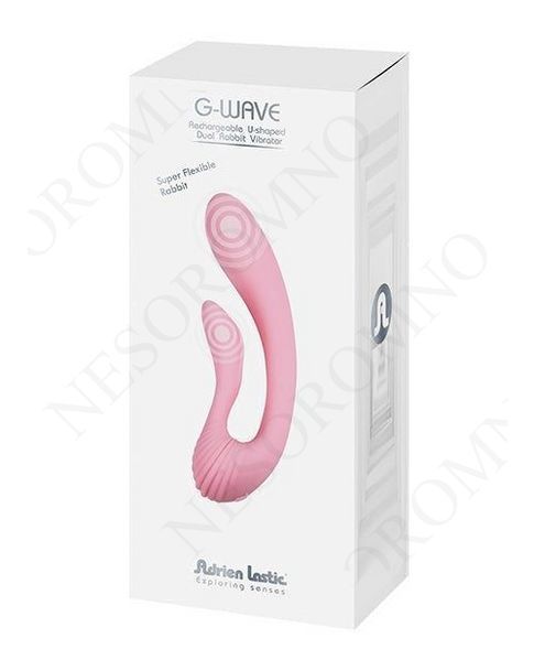 Вібратор для точки G фігурний Adrien lastic G-Wave рожевий AD10891 фото