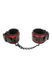 Наручники Whipsmart Heartbreaker Deluxe Buckle Love Cuffs чорні, 70 см WS160681 фото 1