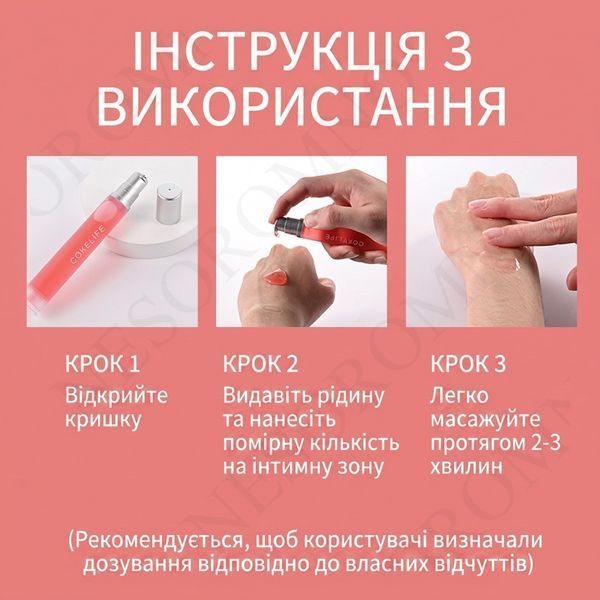 Гель збудливий жіночий Cokelife Red Peptide Pleasure Gel 18 мл X00001337 фото