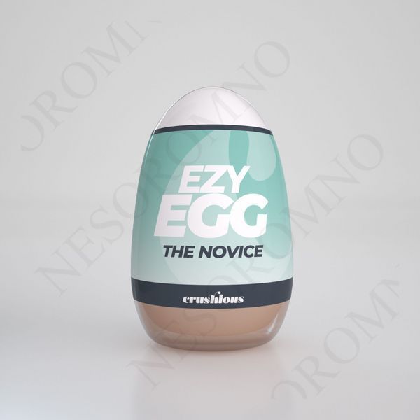 Мастурбатор-яйце, вагіна CRUSHIOUS EZY EGG THE Novice, реалістичний EX53190 фото