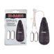 Вібропулі сріблясті Chisa Hi-Basic Double Play Bullets Vibrator з чорним пультом управління 08553 / CN-131508553 фото 1