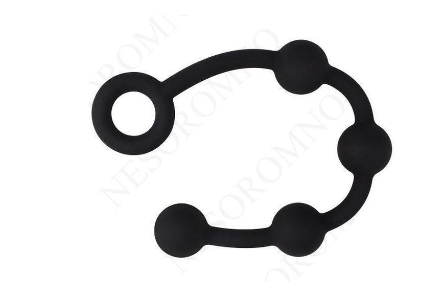 Анальні буси Chisa Black Mont &rdquo;P&rdquo; Storm Beads чорні, S 88332 / CN-511288332 фото