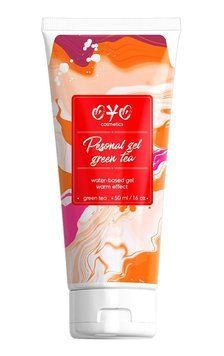 Лубрикант із зігрівальним ефектом OYO Personal Gel Green Tea з екстрактом зеленого чаю, 50 мл 461195 фото