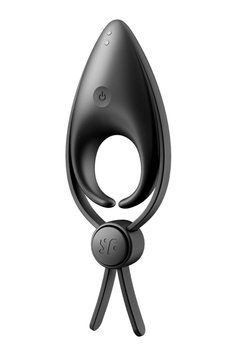 Ерекційне віброкільце Satisfyer Sniper чорне ST4018386 фото