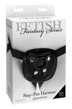 Трусики для страпона Pipedream Fetish Fantasy Series Stay-Put Harness чорні PD541443 фото