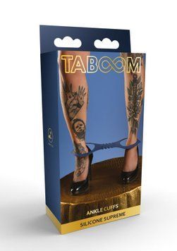 Силіконові манжети на кісточки Taboom Silicone Supreme, синій TB17351 фото