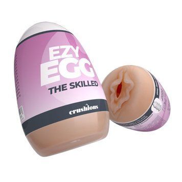 Мастурбатор-яйце, вагіна CRUSHIOUS EZY EGG THE Skilled, реалістичний EX53192 фото