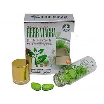 Таблетки для потенції Herb Viagra за 1 упаковку (10табл.) B09262 фото