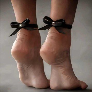 Жіночі браслети з бантиками на ноги SV Leather Ankle 2 шт. X00001100 фото