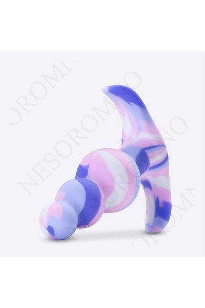 Анальна пробка рельєфна зі стопером Blush Avant Twilight Blush різнокольорова T331824 фото