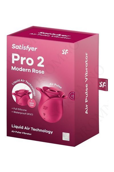 Вакуумний стимулятор троянда Satisfyer Pro 2 рожевий, 6.5 см SAT360582 фото