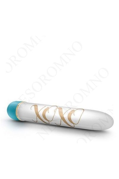 Вібратор Жіночий пальчик Blush Xoxo, біло-блакитний, 14.5 х 2.5 см T331058 фото