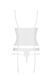 Корсет KYOUKA CORSET white S/M - Passion P56334 фото 2
