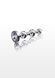 Анальна ялинка металева з каменем Toy Joy Anal Play Diamond Star Beads, Small TJ10576 фото 1